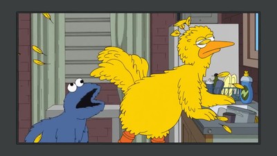 barrio,sesamo,recordar,morder,trasero