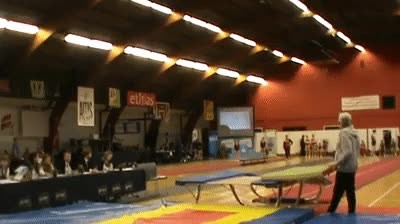 forma,elegante,terminar,ejercicio,gimnasia