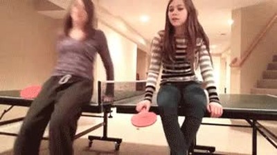 Lo que suele pasar cuando utilizas la mesa de ping pong para tus tonterías pasar,mesa,ping pong,tonterías