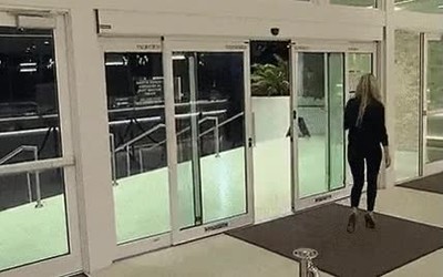 puerta,automatica,representar,amor