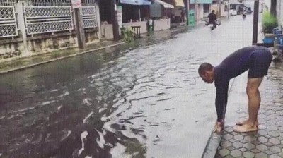 aprovechar,cualquier,indundaci&oacute;n,largos