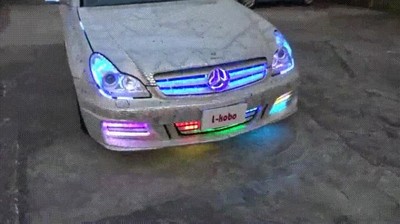 coche,cani,ver,nunca,leds