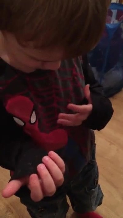 duda,ni&ntilde;o,fan,spiderman