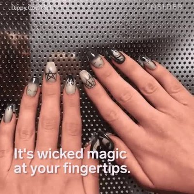 u&ntilde;as,moda,halloween