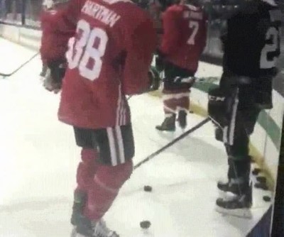 cara,idolo,saludar,hockey