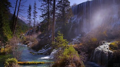 Jiuzhaigou valley,sitios,bonitos,mundo