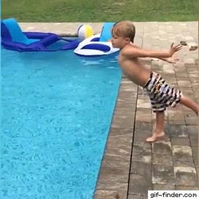 ezio,torta,piscina