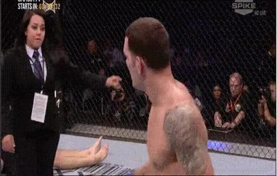 meter,mano,luchador,trasero