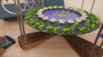 girar,esperar,magia,salto,rana