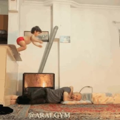 despertar,super h&eacute;roe,papa,siesta