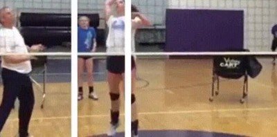 cuidado,pelota,salto,volley