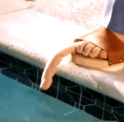 truco,agua,piscina,fria