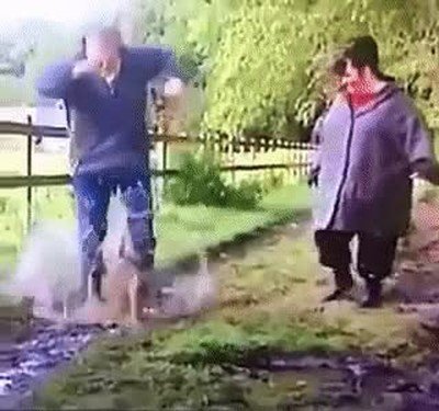 pisar,charco,mal rollo