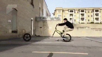 bici,truco,rueda,perdido