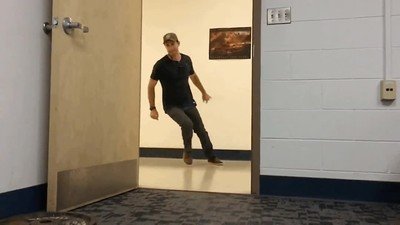 perro,disfrutar,suelo,cera