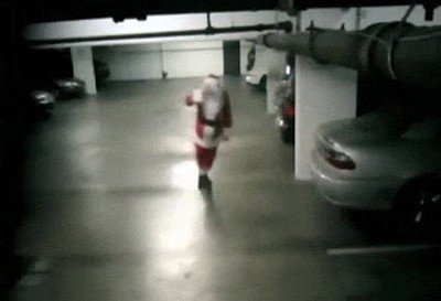 santa claus,sin regalos,coche,torta