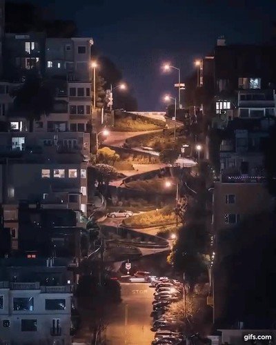 noche,tranquila,bella,ciudad,san francisco