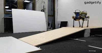 robot,patinar,estilo,rampa