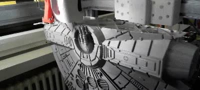 impresion,3d,halcon,milenario