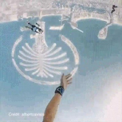 Enlace a Esto es lo que se siente al hacer Sky diving en Dubai