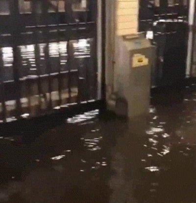 tremenda,inundacion,metro,nueva york