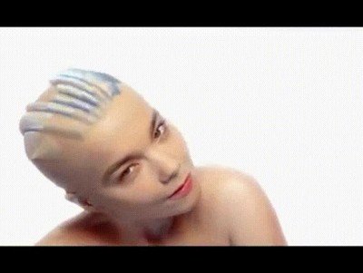 Enlace a Björk utilizando Snapchat en 1997