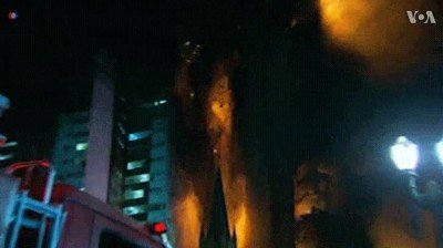 edificio,derrumbe,calles,sao paulo