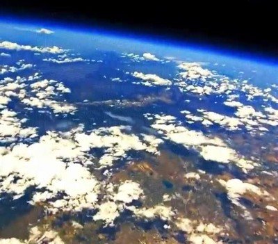 Enlace a Así se ve la Tierra desde una GoPro enganchada a un globo