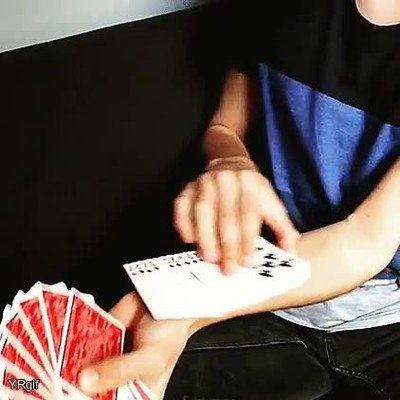 incre&iacute;ble,chaval,baraja,cartas