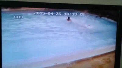 piscina,terremoto,mal rollo