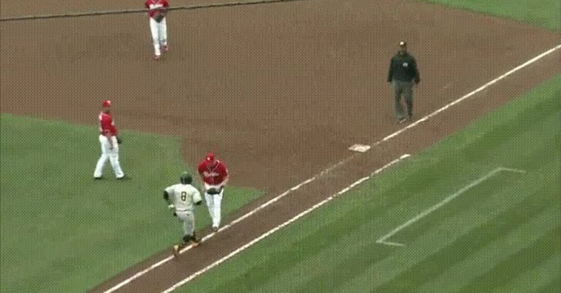 ¡Vaya GIF! / Partidos de béisbol que parecen una comedia