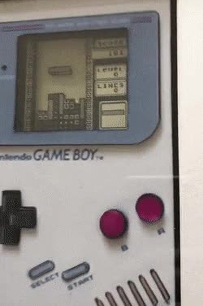 Enlace a Diorama en 3D de una Gameboy tocha jugando a Tetris
