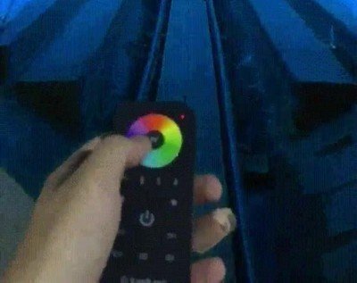 No se por qué de repente necesito un túnel con luces de colores editables tunel,luz,colores