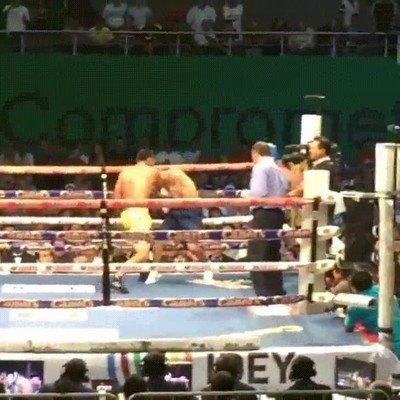 Enlace a Un boxeador tan rápido que es capaz de esquivar todos los golpes de su rival