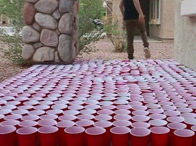 suerte,amor,pelota,vasos