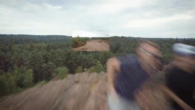 Enlace a Un intento de crear un loop con un dron que ha quedado la mar de efectivo