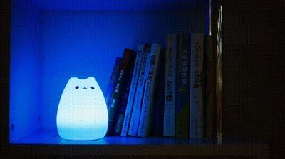 Tus noches dejarán de ser aburridas con esta adorable lámpara de colores cambiantes noches,aburridas,lampara,colones