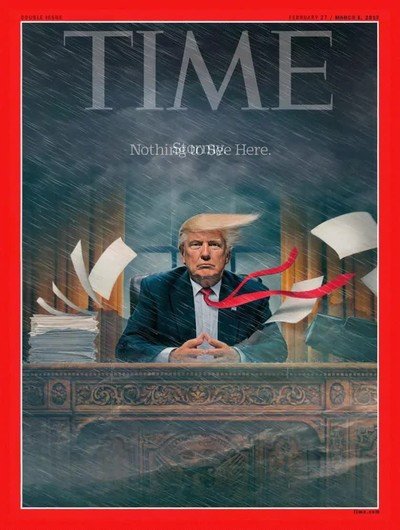 Enlace a Las tres portadas de la revista TIME perfectamente animadas