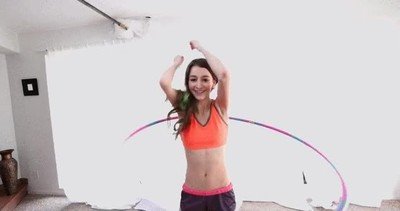 maestra,arte,hula hoop