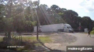 Enlace a Esto es lo que pasa cuando dejas tu camión en una vía de tren