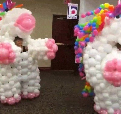 wtf,unicornios,globos
