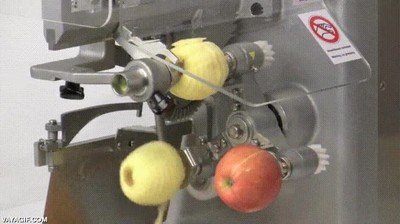 Enlace a Lo que todos necesitamos: una máquina para pelar manzanas
