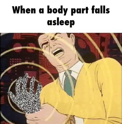 mano,dormida,cosquilleo