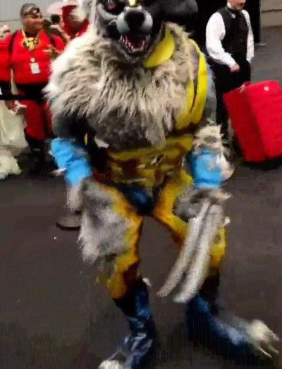 werewolverine,cosplay,alucinante