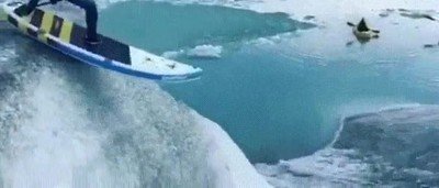 Enlace a Ice surfing, el deporte de moda 