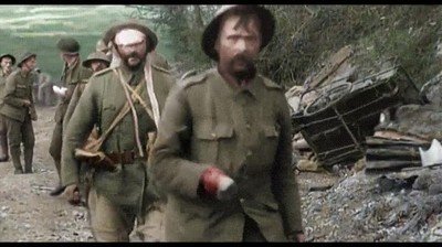 Enlace a Vídeo real coloreado de la Primera Guerra Mundial