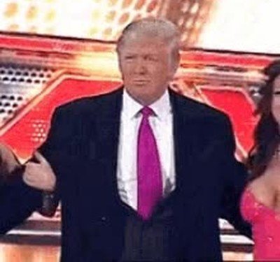 donald trump,motivos,sonreir