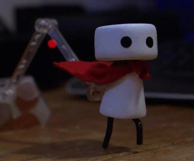 Enlace a Mi nuevo superhéroe favorito está creado con animación