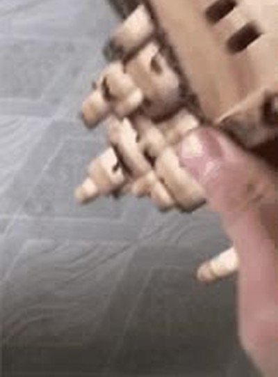 Enlace a Una escultura escondida dentro de un trozo de madera