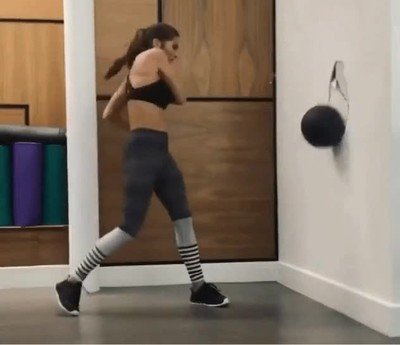 Enlace a Un intento de vídeo de gimnasia que sale realmente mal